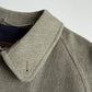 Paul Stuart (40R) Sage 100% Wool Twill Lined Balmacaan Car Coat