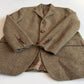 Polo Ralph Lauren (44L) Tweed Wool Olive Red Overcheck Sport Coat