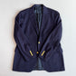 Polo Ralph Lauren (41R) Navy Blue Saxony Wool Blazer Sports Coat