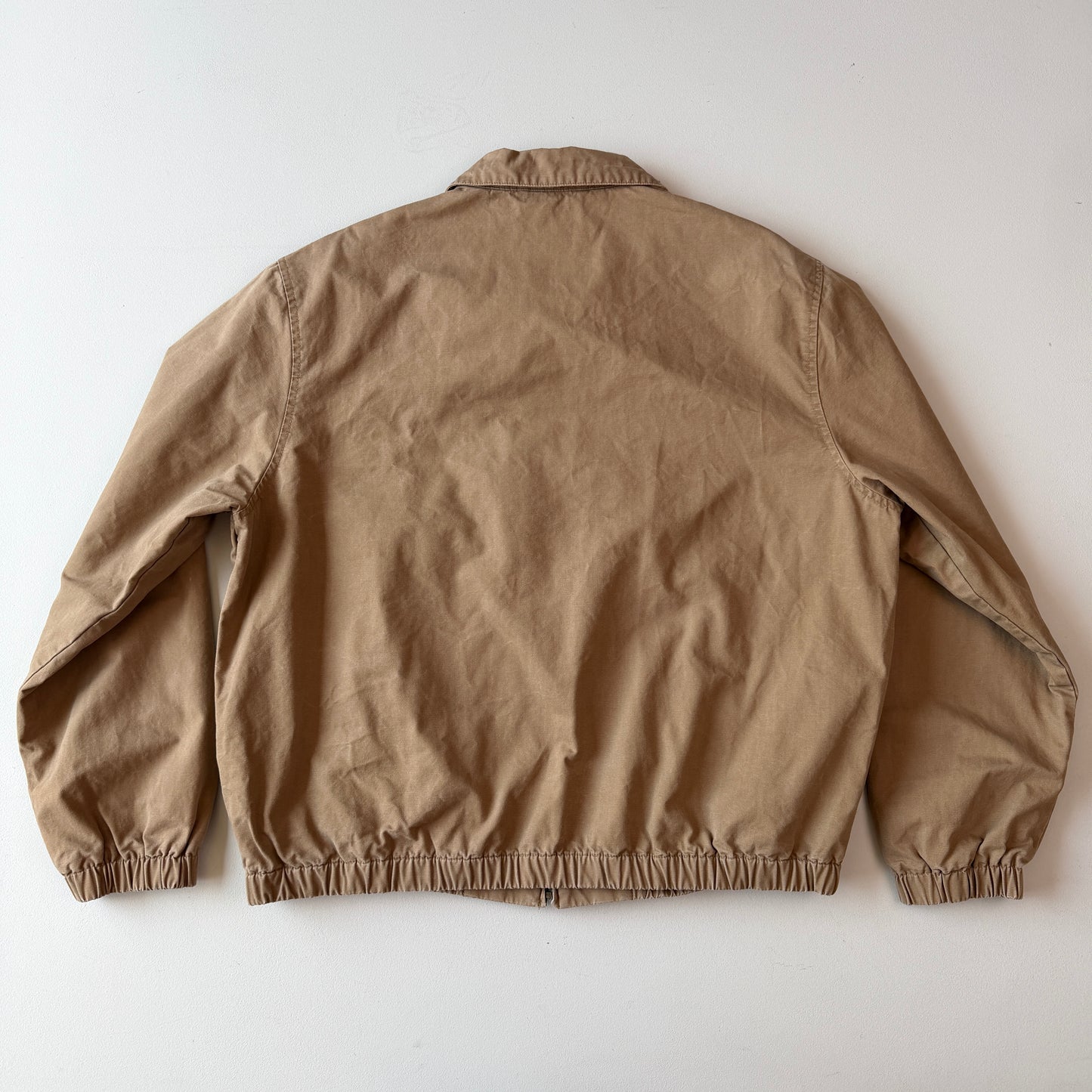VNTG Polo Ralph Lauren (XL) Canvas Flannel Lined Ribbed Jacket