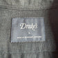 Drake's London (L) Washed Linen Indigo-Dyed Overshirt Jacket