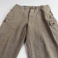 VNTG Polo Ralph Lauren (36x33) Taupe Cotton Twill Cargo Utility Pants