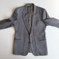 Valentino Uomo (44L) Wool Silk Herringbone Unvented Two Button Sport Coat