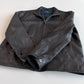 Polo Ralph Lauren (L) Black Glove Soft Leather Plaid Lined Jacket