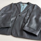 Dolce & Gabbana (50IT) Slate Blue/Teal Leather Single Button Sport Coat