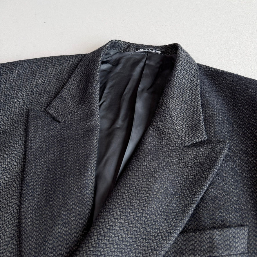 VNTG Giorgio Armani (44L) Double Breast Peak Lapels Wool Sport Coat