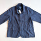 NWT Polo Ralph Lauren (2XL) 100% Linen Navy Blue Herringbone Field Utility Jacket