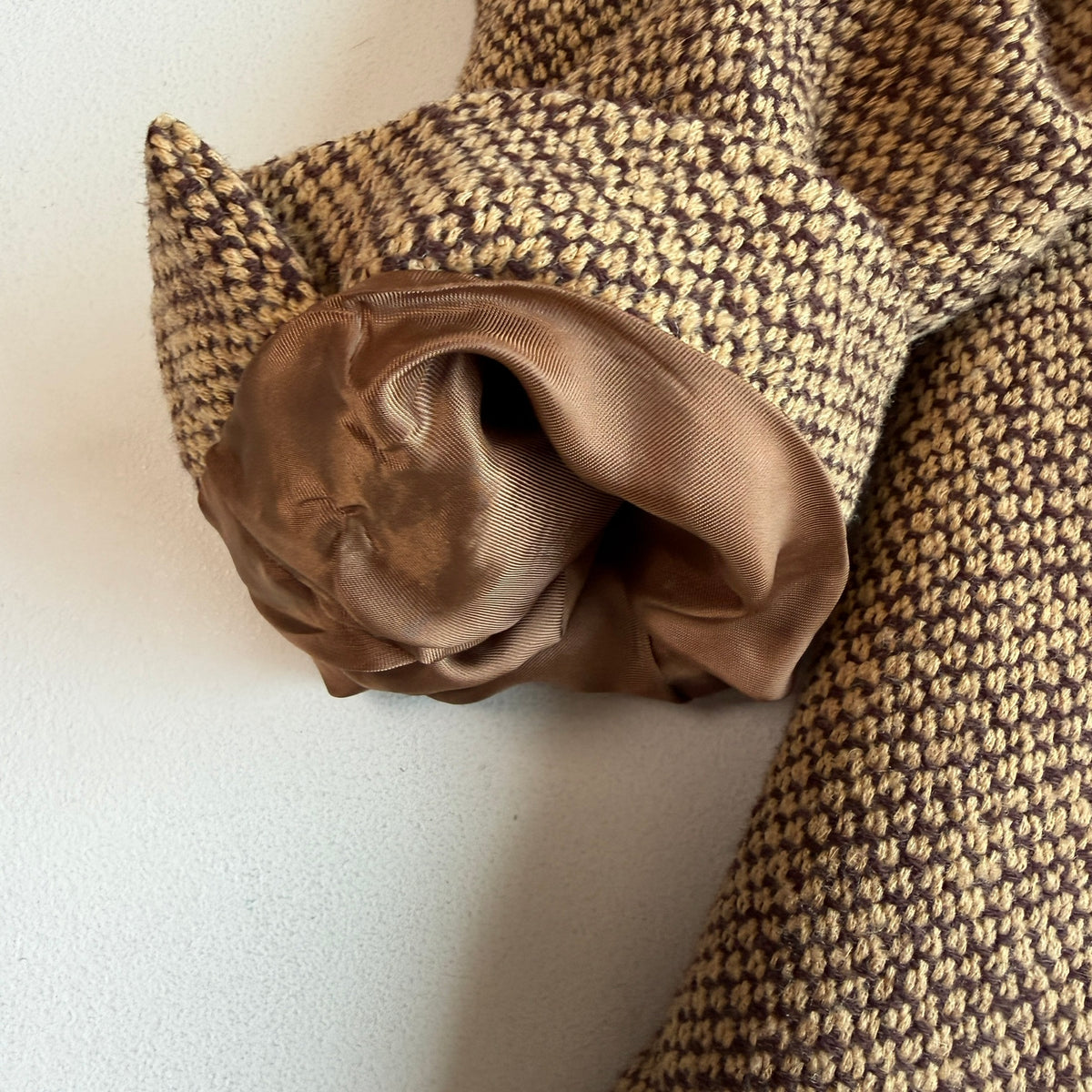 Polo Ralph Lauren (44L) Birdseye Tweed Wool 3-Button Brown Sport Coat