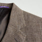 Ralph Lauren Purple Label (42R) Linen/Wool Hopsack Taupe Sport Coat