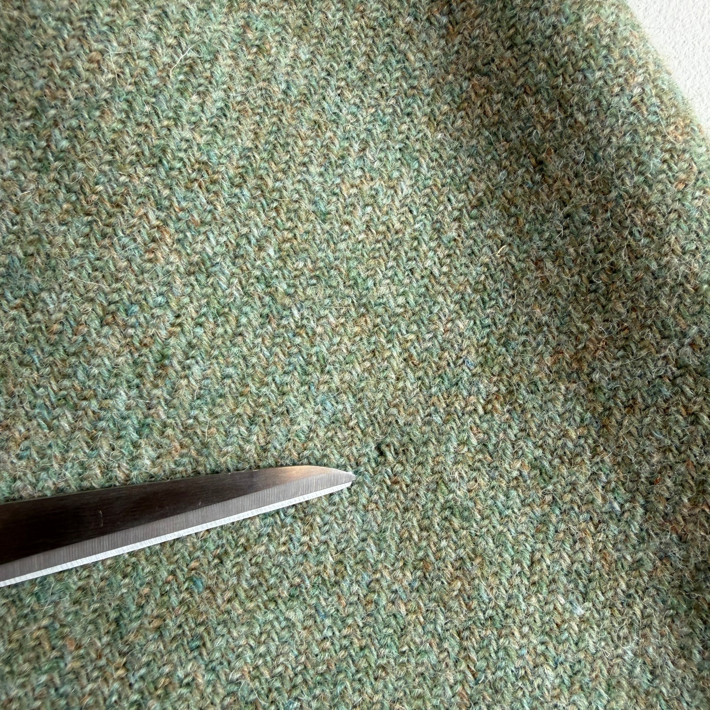 Polo Ralph Lauren (40L) Mint Green Melange Wool Sport Coat