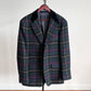 Polo Ralph Lauren (44L) Tartan Velvet Collar Moon Woven Tweed Wool Sport Coat