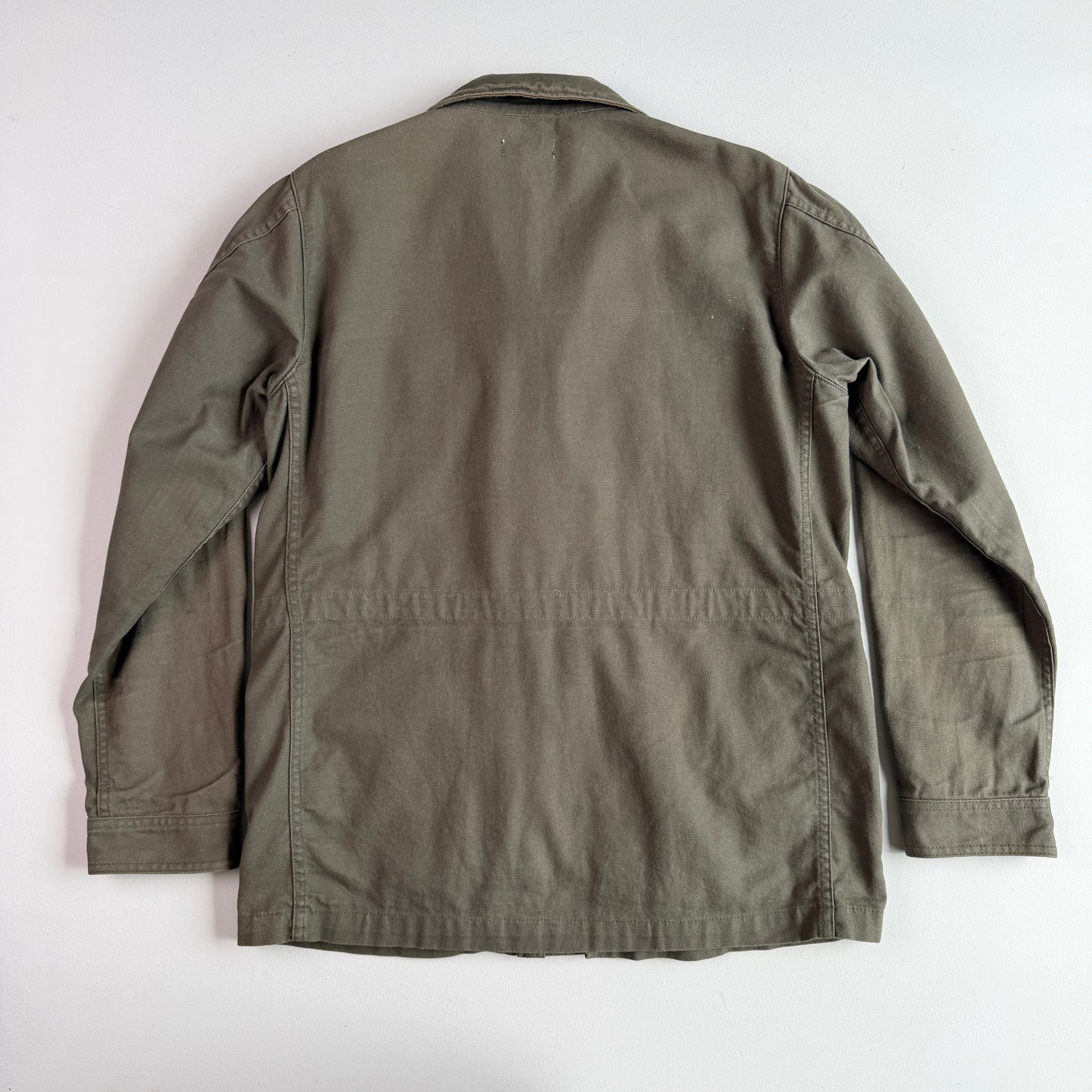 Epaulet New York (XL) Olive Green Canvas Military Field Jacket