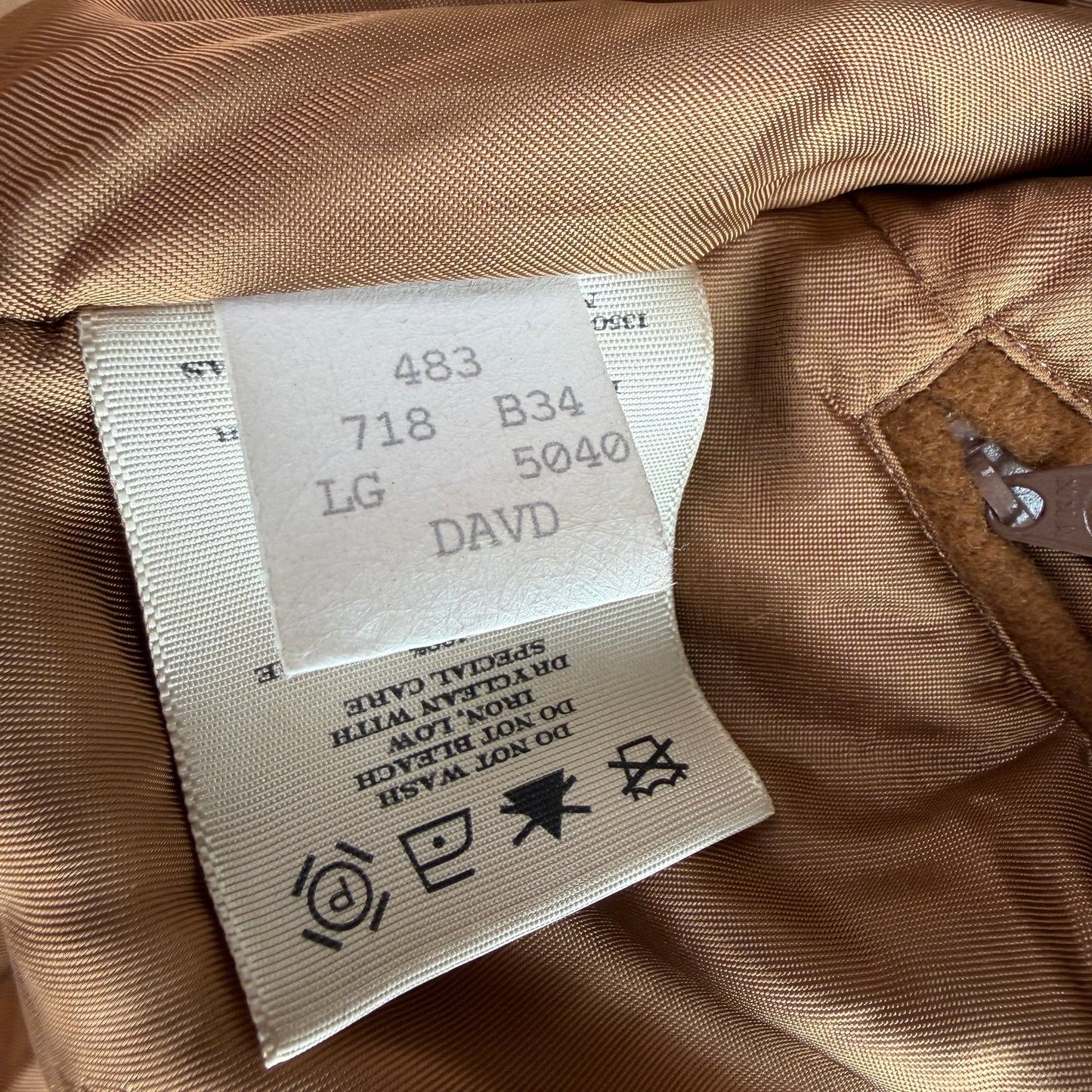 Burberry (L) 100% Cashmere Raglan Tawny Brown Balmacaan Coat