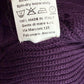 Paul Stuart (XL) Royal Purple Wool Heavy Rib-Knit Zip Sweater Cardigan