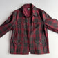 VNTG RRL Ralph Lauren (L) Wool Red/Green Plaid Hunting Field Coat