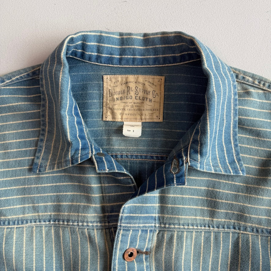 MINT! RRL Ralph Lauren (M) Engineer Dot Stifel Indigo Twill Cotton Jacket