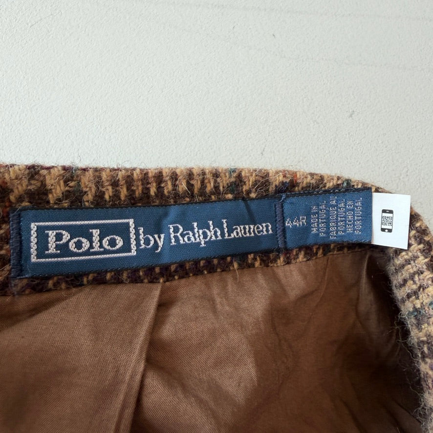 NWOT Polo Ralph Lauren (44R) Prince of Wales Wool Tweed Sport Coat