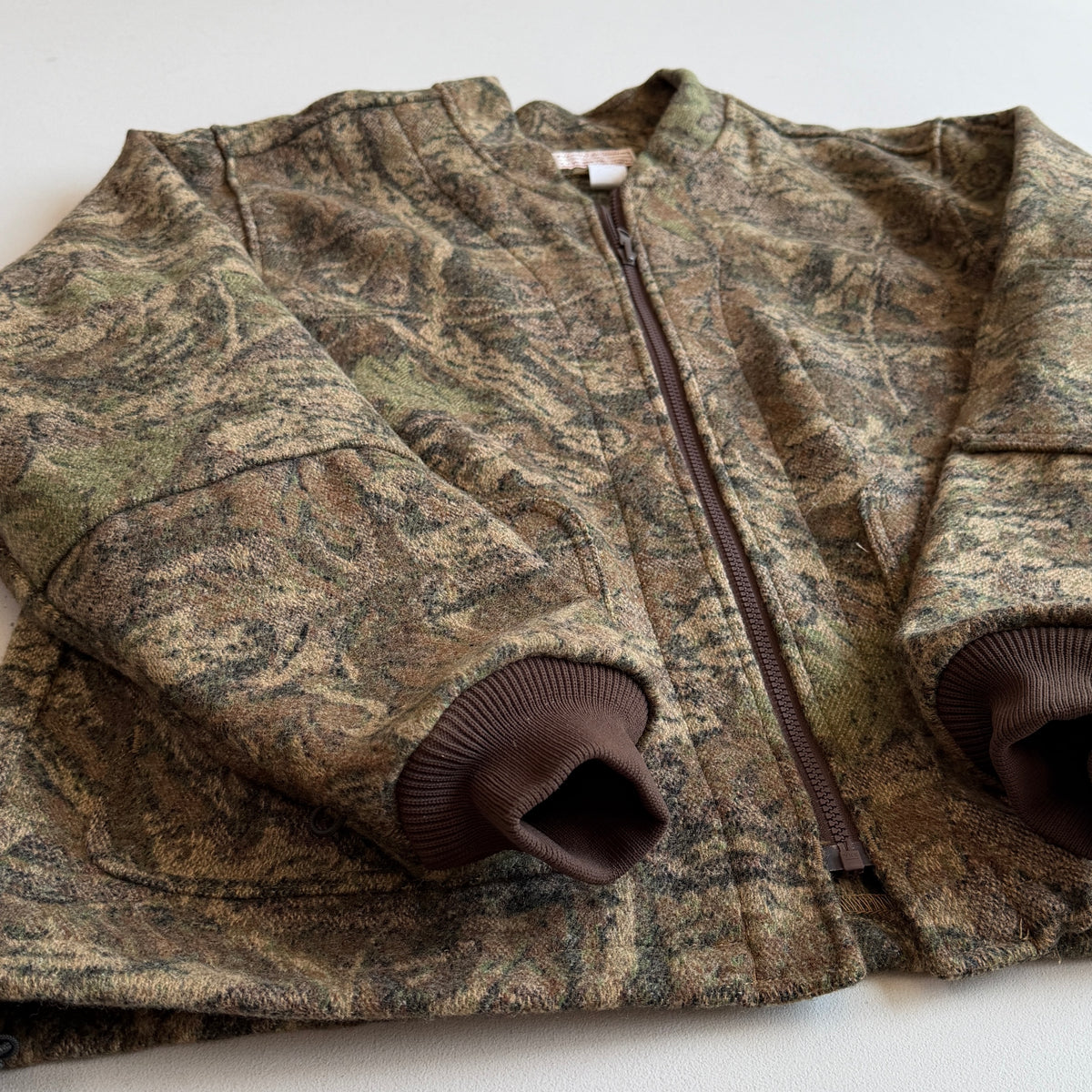 Filson (XL) 122-TM Wool Timber Camo Zip Jacket