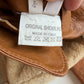Ermenegildo Zegna (50IT /M) Leather Shearling Tan Bomber Jacket