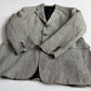 VNTG Ralph Lauren Pre-Purple Label (44L) 100% Linen Spalla Camicia Sport Coat