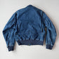 VNTG Polo Ralph Lauren (S) Shearling Collar Denim Flannel Lined Bomber Jacket