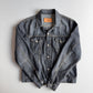 Gucci (52IT / L) Gray Faded Denim Type III Trucker Jacket