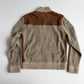 NWT Polo Ralph Lauren (M) Suede Alpaca/Wool Button Sweater