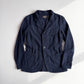 RRL Ralph Lauren (S) Indigo Brushed Cotton/Wool Herringbone Sport Coat