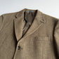 Polo Ralph Lauren (L / 43L) Olive Herringbone/Birdseye Tweed Wool Hacking Jacket