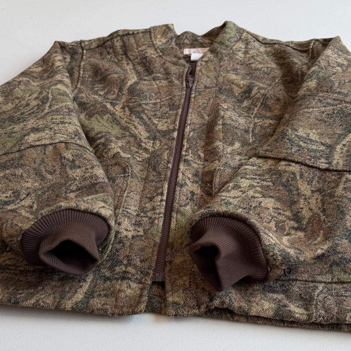 Filson (XL) 122-TM Wool Timber Camo Zip Jacket