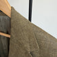 Polo Ralph Lauren (42R) Olive Green 100% Flax Tweed Herringbone Sport Coat