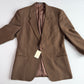NWT VNTG Giorgio Armani (46R / 56IT) Wool Hopsack Single-Button Sport Coat