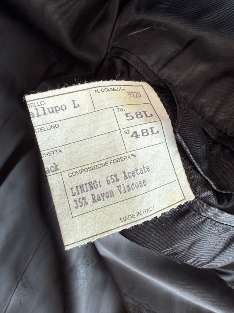 NWT Burberry (48L / 58L) 100% Cashmere Black Overcoat