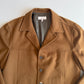 Ermenegildo Zegna (48IT / S) 100% Cashmere Tawny/Burnt Orange Flannel Car Coat