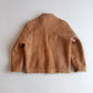 Ermenegildo Zegna (50IT /M) Leather Shearling Tan Bomber Jacket