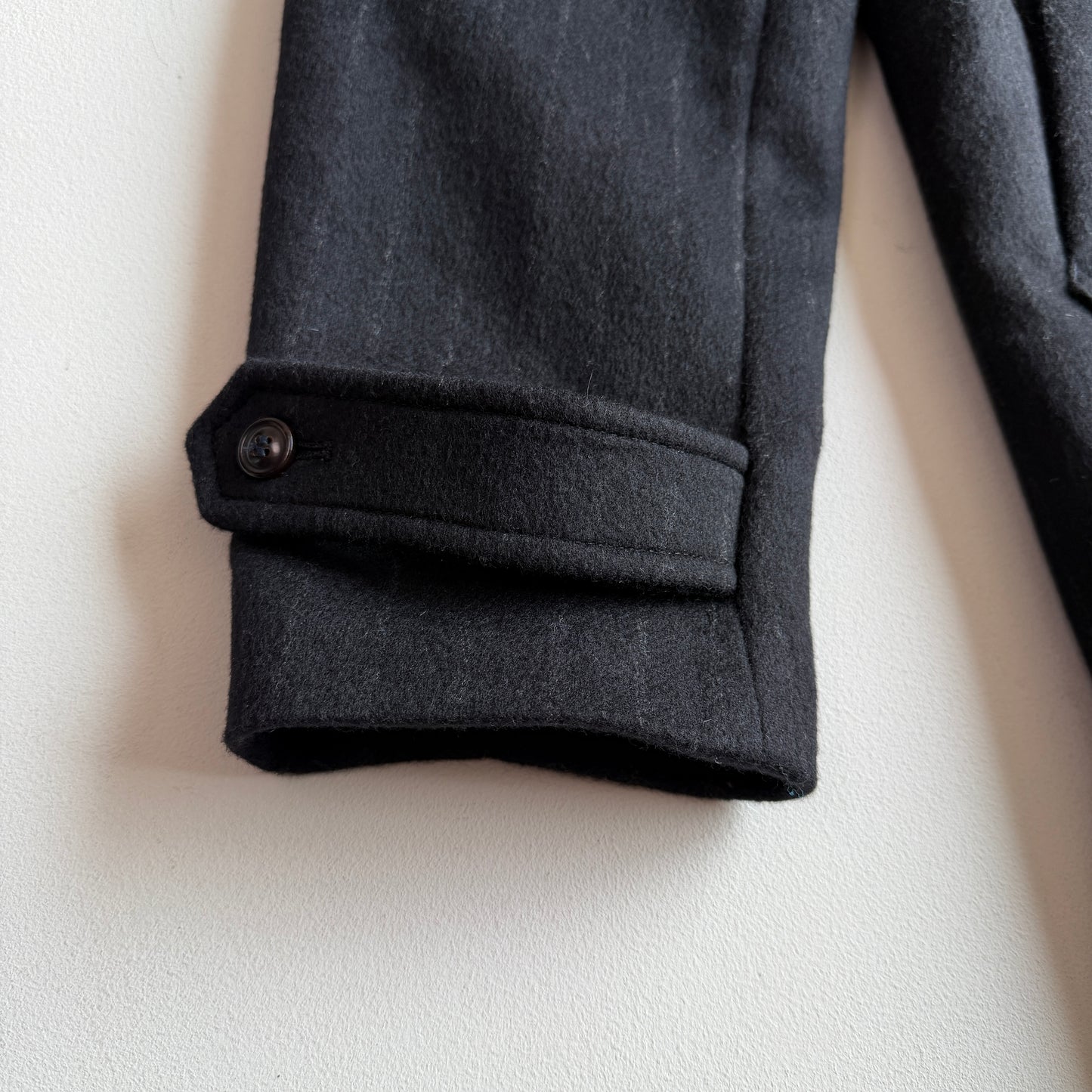 Todd Snyder / Private White VC (4 /M) Wool Gray Chalk Stripe Topcoat