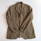 Polo Ralph Lauren (44L) Tweed Wool Olive Red Overcheck Sport Coat