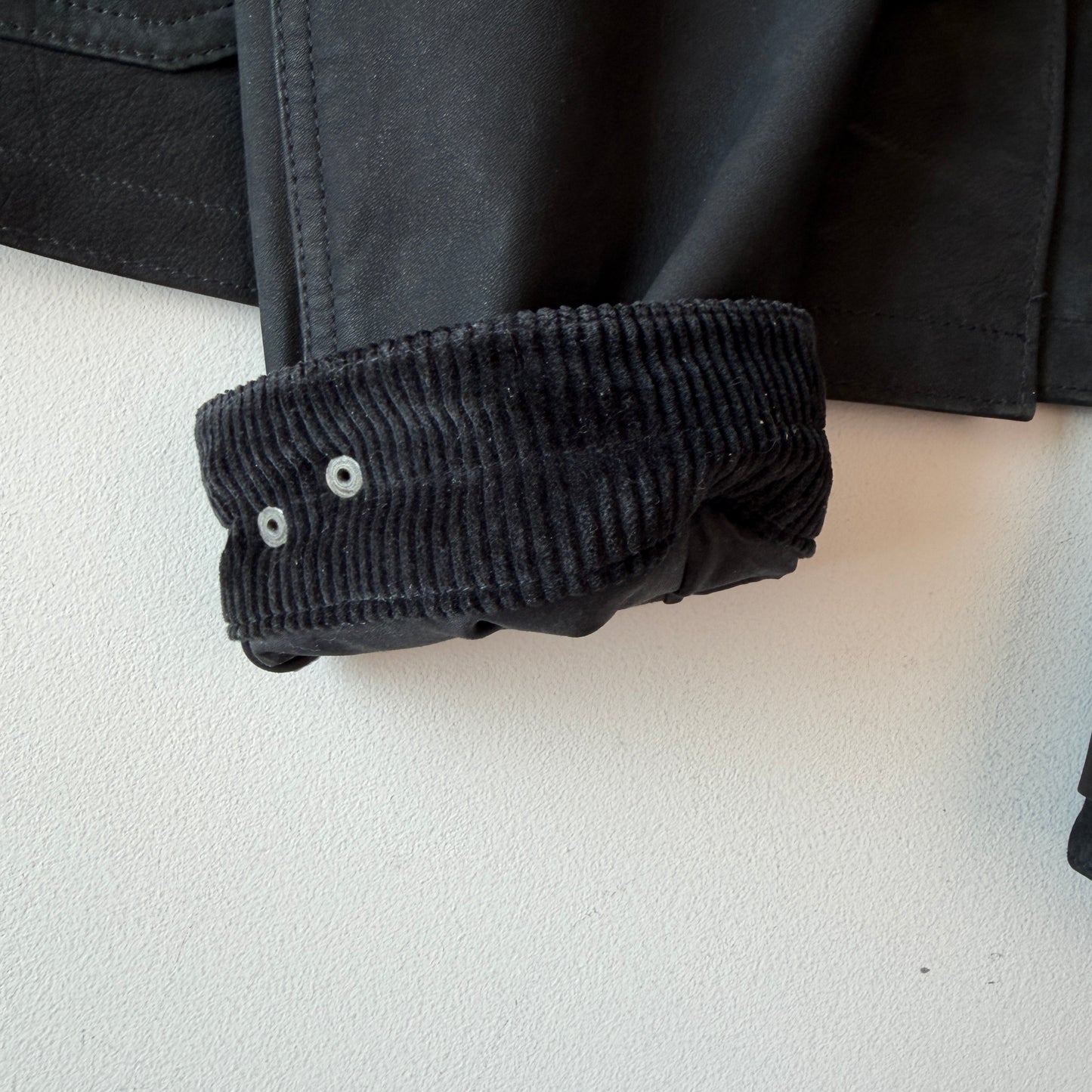 Polo Ralph Lauren (L) Leather Fireman Lobester Claw Coat