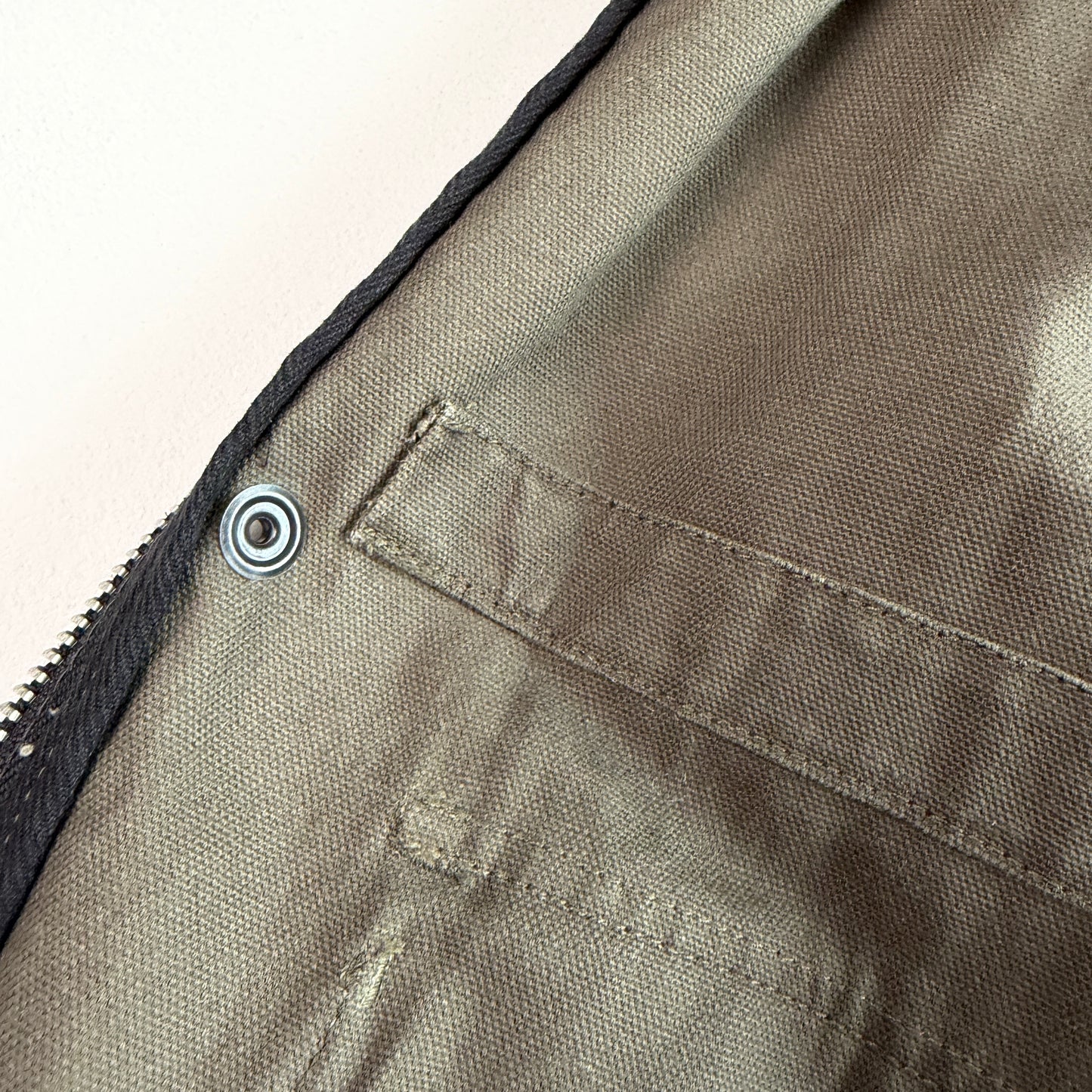 Epaulet New York (XL) Olive Green Canvas Military Field Jacket