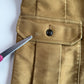 Ralph Lauren Rugby (M) Chamois Brushed Cotton Twill Military Safari Field Jacket