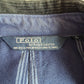 VNTG Polo Ralph Lauren (L) Mattress Ticked Cotton Indigo Chore Field Coat