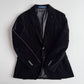Polo Ralph Lauren (40R) Black Velvet Velour 100% Cotton Sport Coat