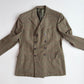 Ralph Lauren Purple Label (44L) 8x4 Cashmere Flannel Prince of Wales Coat