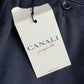 NWT Canali (36W) Cavalry Twill 100% Wool Pleated Relaxed Trouser Pants