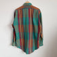 VNTG Polo Ralph Lauren (M / L) Pastel Cotton Twill Plaid Shirt