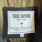 Todd Snyder / Private White VC (4 /M) Wool Gray Chalk Stripe Topcoat