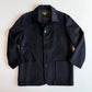 Ermenegildo Zegna (50IT / M) 100% Cashmere Flannel Black Car Coat