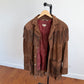 VERY OLD Ralph Lauren Polo Western (40/42) Suede Leather Fringe Western Jacket