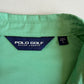 NWT Ralph Lauren Polo Golf (L) Turquoise Green 100% Cotton Raglan Jacket