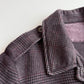 Boglioli (54IT / XL) 100% Cashmere Glen Plaid Maroon Field Jacket